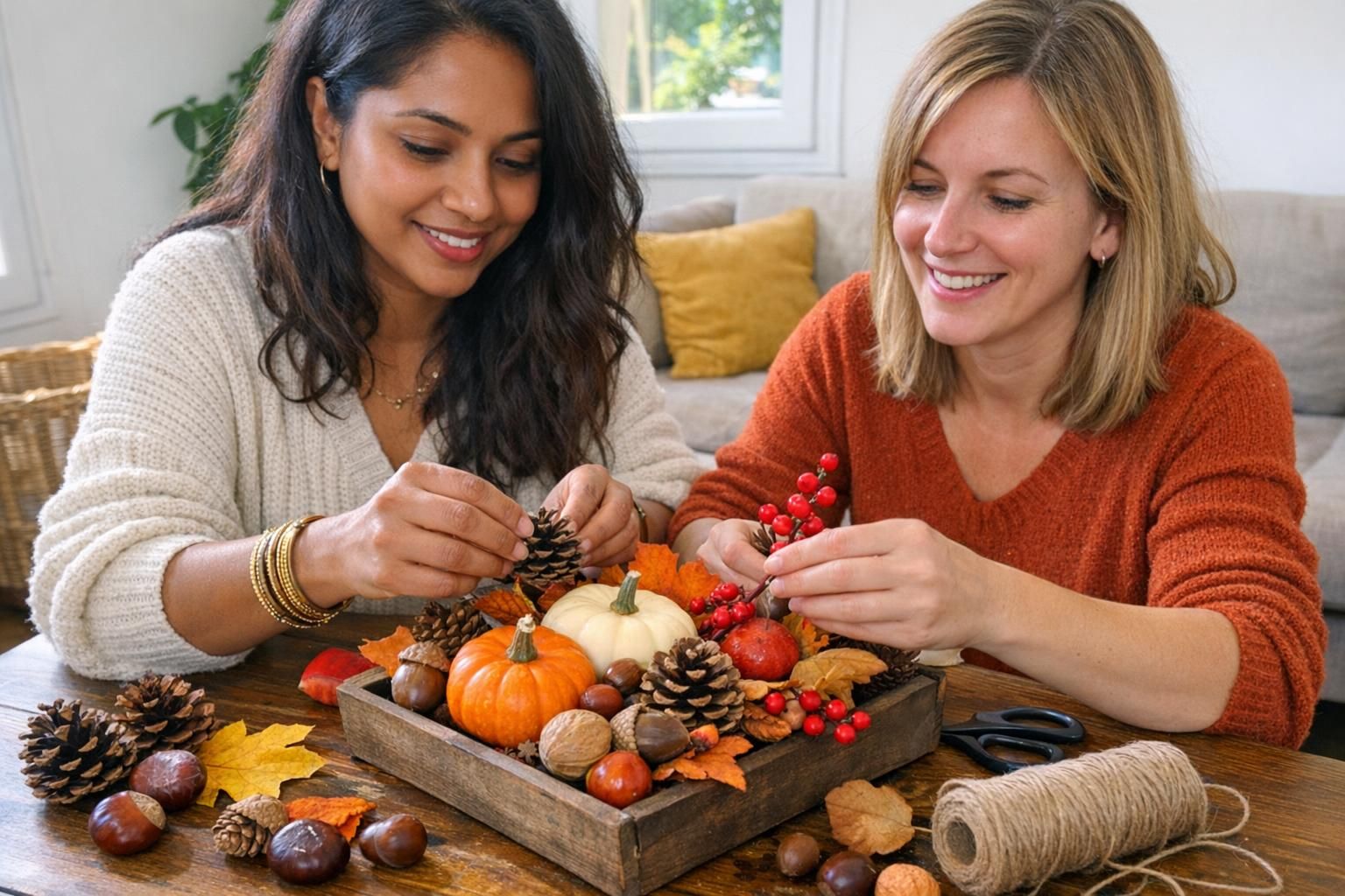 Diy composition automnale : 5 gestes pour un décor habité