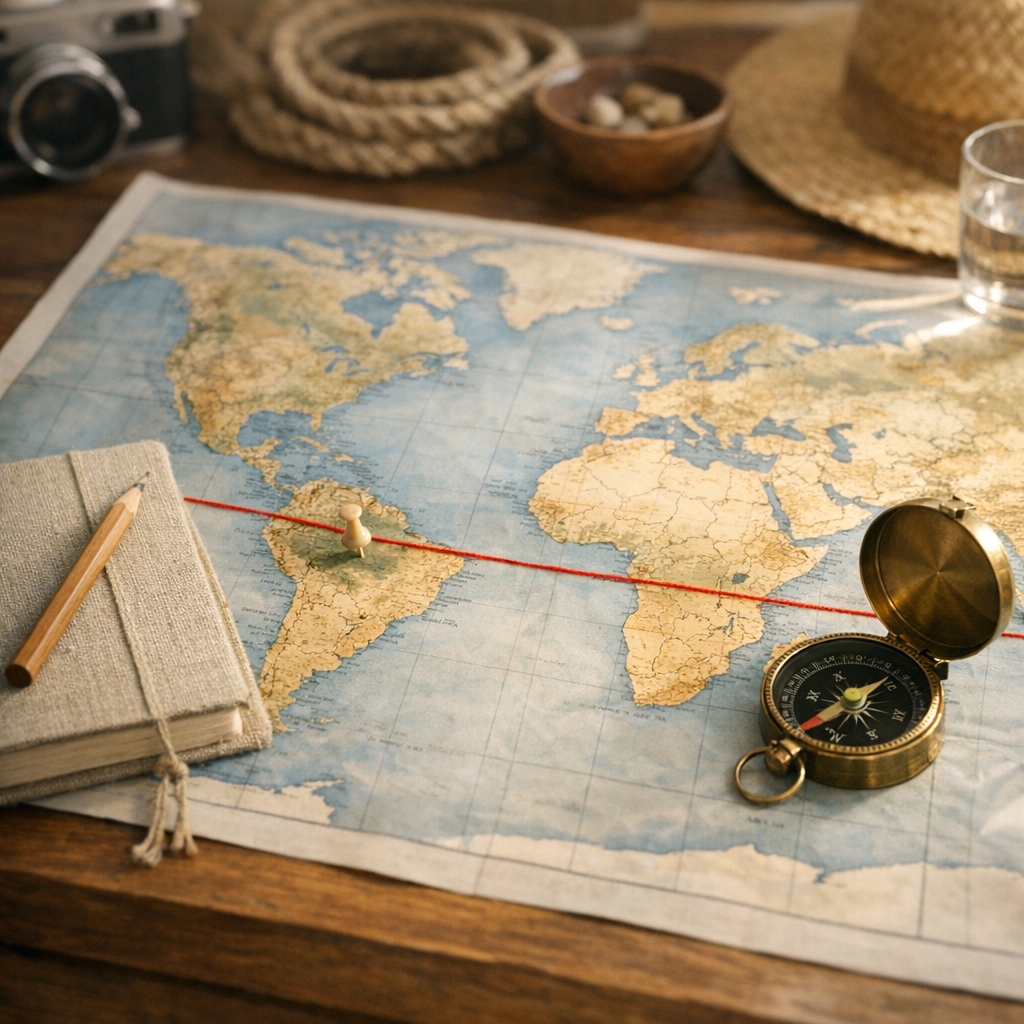 Où passe l’Équateur sur une Carte du monde ?