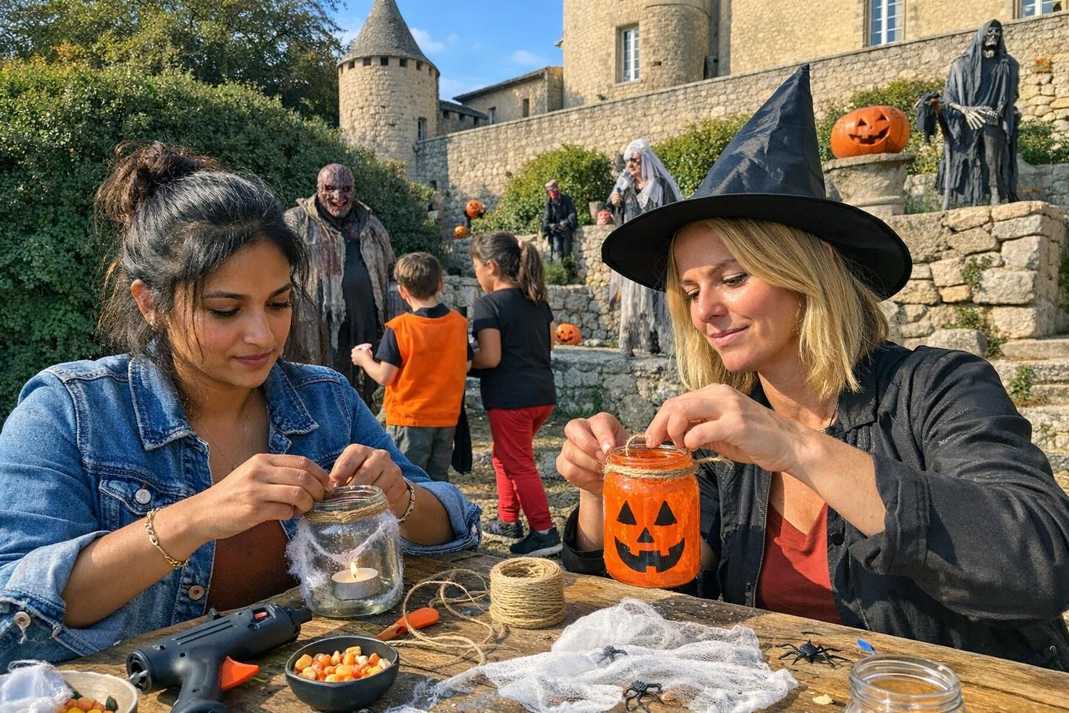 Halloween au chateau de la barben : 5 idées déco à rapporter