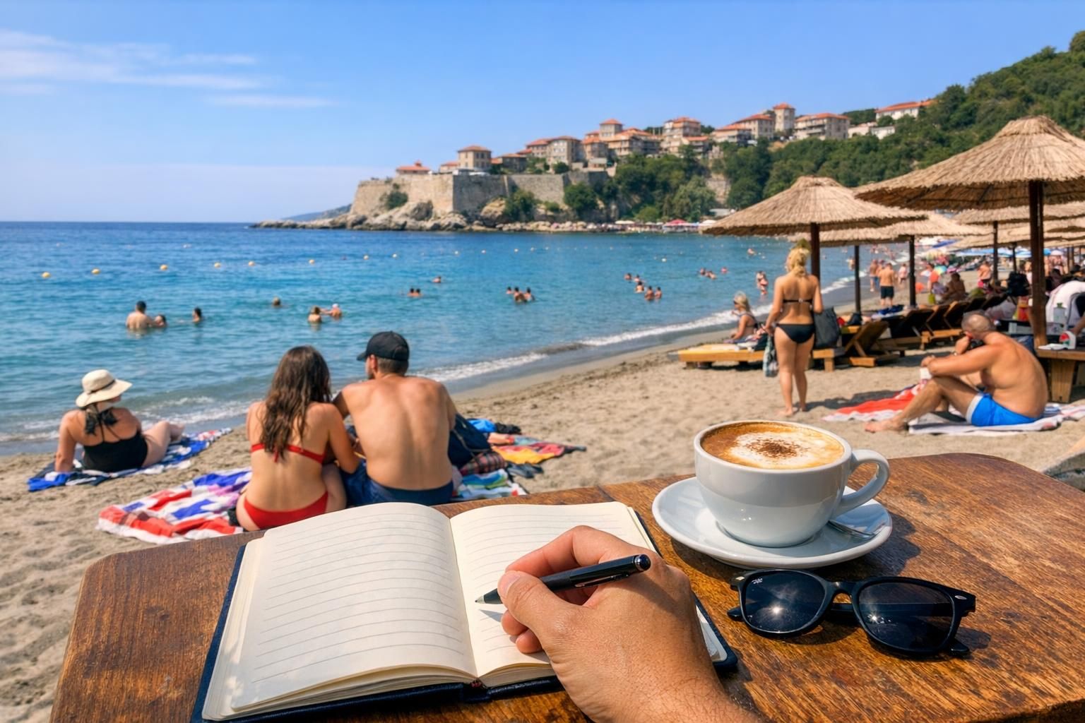 Monténégro cote adriatique 1 ulcinj : 4 éclats du sud à ressentir