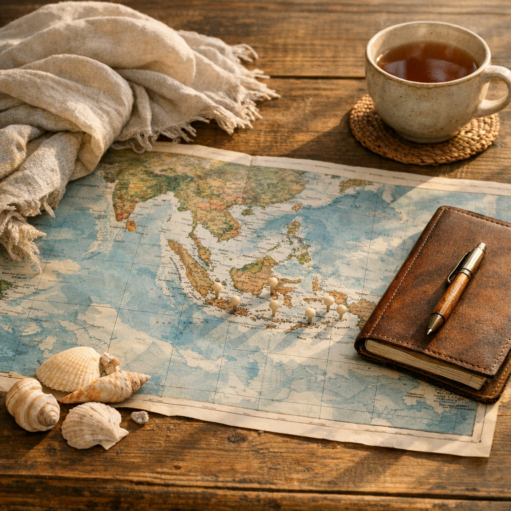 L’Indonésie sur la Carte du monde : 5 repères pour la situer