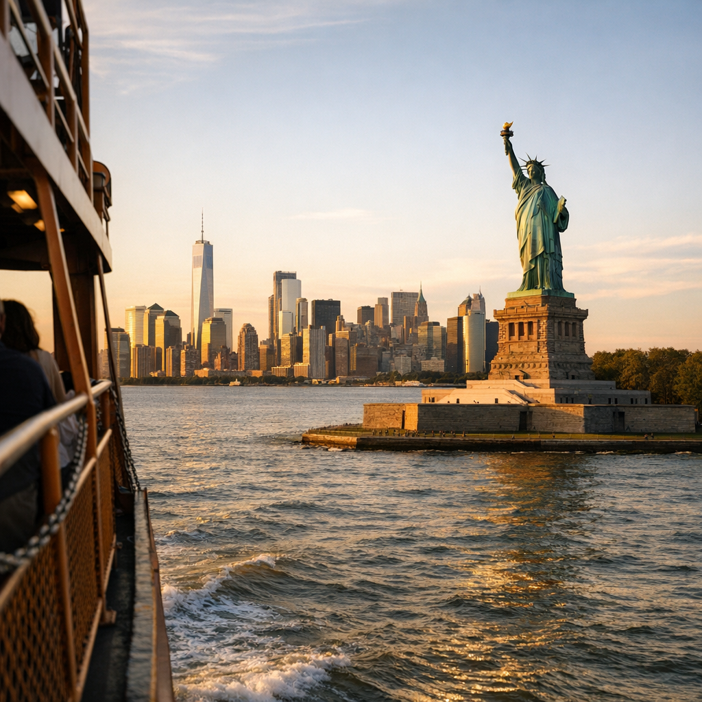 La Statue de la Liberté se visite : ferry, Billets et Ellis Island