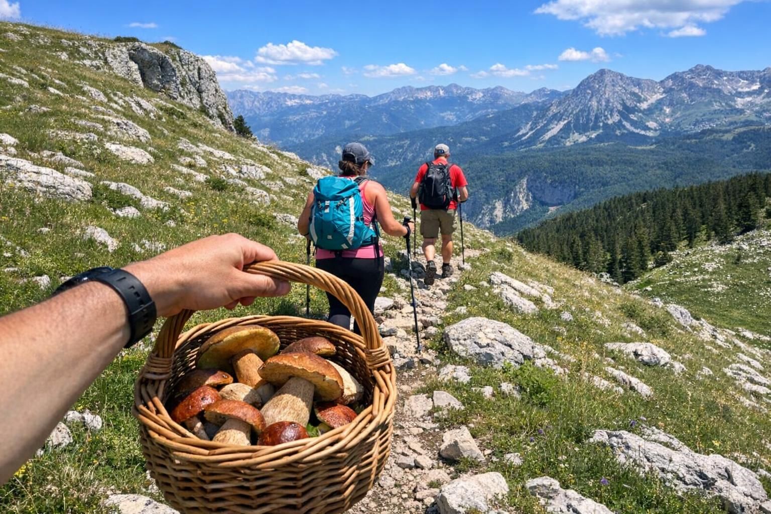 Montenegro : Montée sur le Curevac ou la randonnée champignon ?