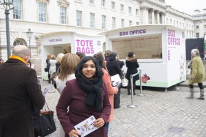 Héma pose ses valises au London Fashion Weekend 2013