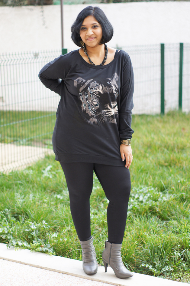 Comment porter un sweat tigre ?