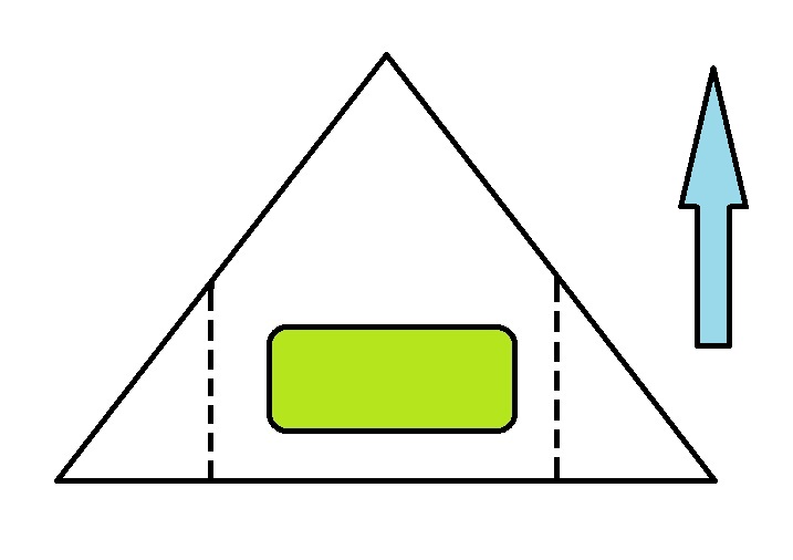 Pliage-de-nems-sur-galette-triangulaire