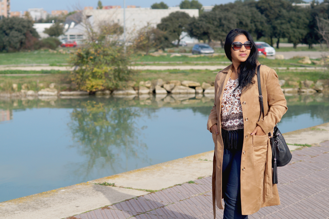 Le trench en su dine