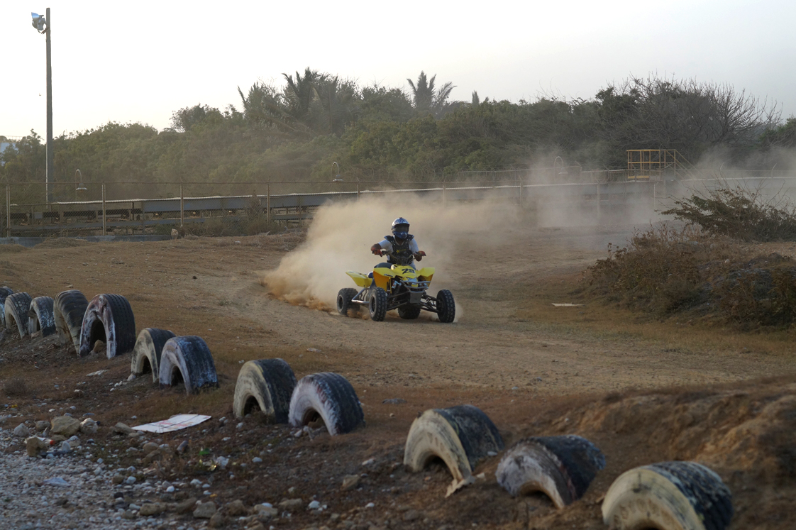 Republique_dominicaine_Barahona_quad_race_turning