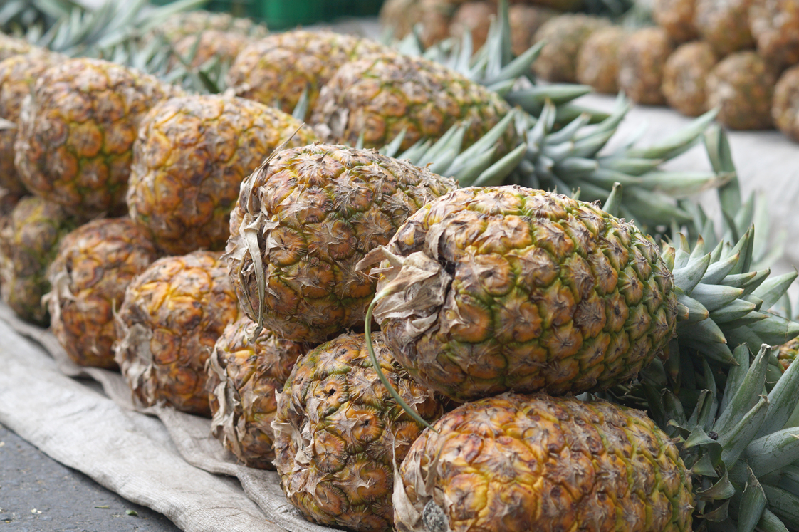 Republique_dominicaine_route_etal_ananas