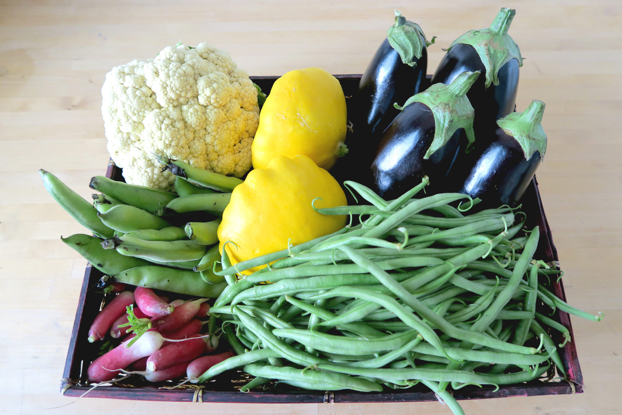 panier de légumes cueillette les fermes de gally